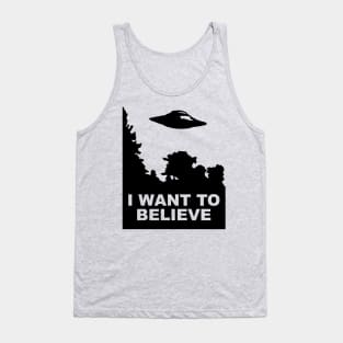 I Want To Believe Tank Top